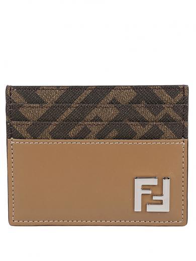 beige credit card holder