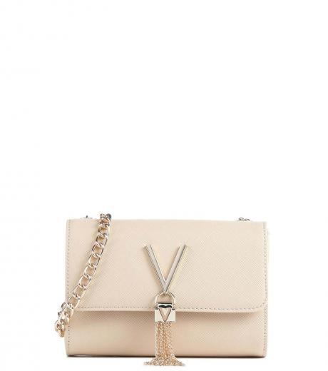 beige divinasa mini crossbody bag