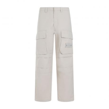 beige ghost cotton pants