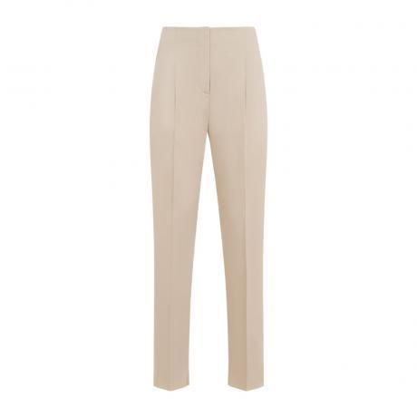 beige high rise pants