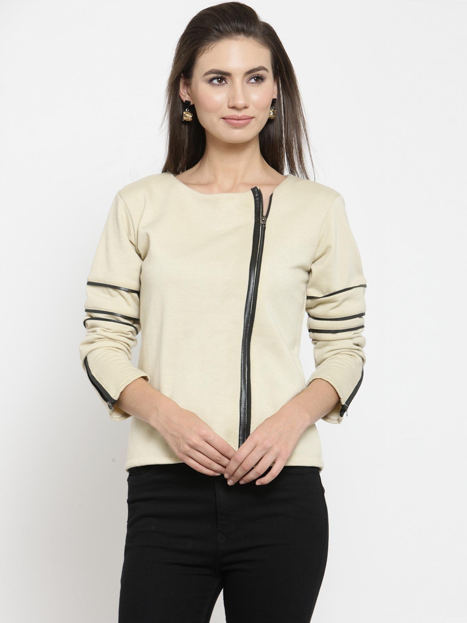 beige jacket