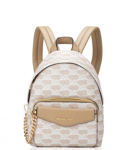 beige maisie small backpack