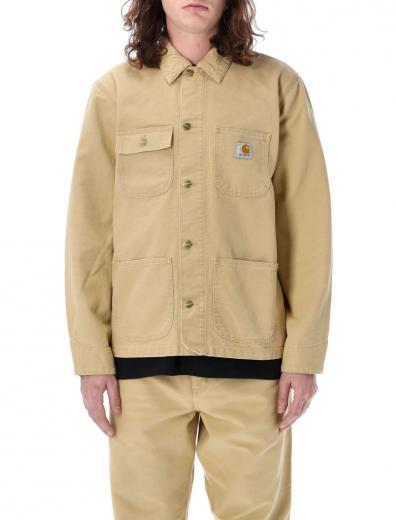 beige michigan coat