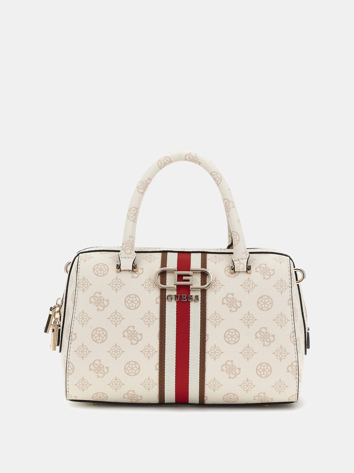 beige nelka box satchel bag