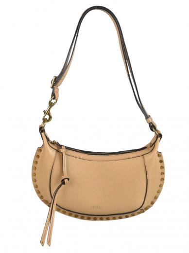 beige oskan moon crossbody bag