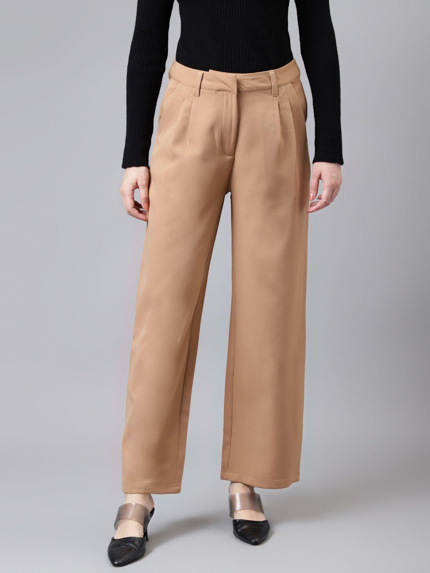 beige pants trousers for casual