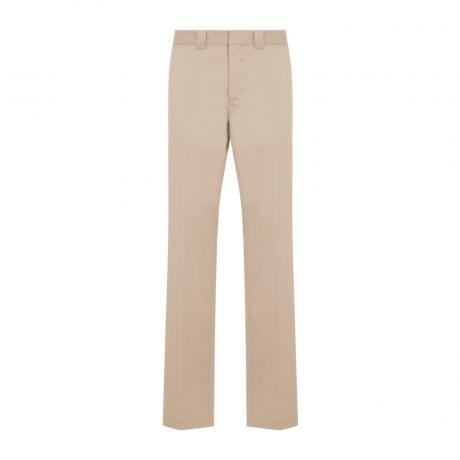 beige regular fit pants