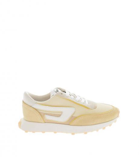 beige s-racer low top sneakers