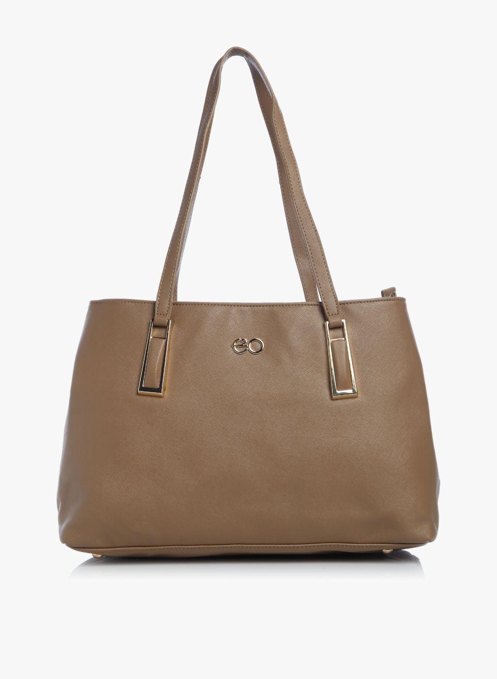 beige satchel bag