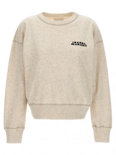 beige shad crewneck sweatshirt