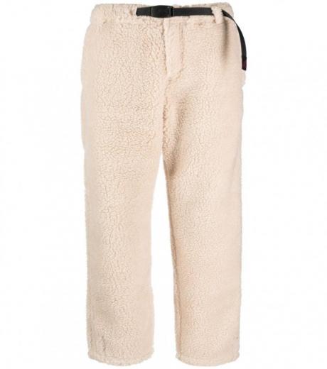 beige sherpa trousers