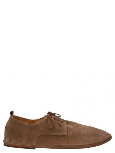 beige strasacco lace up shoes