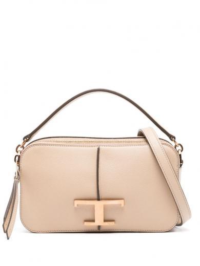 beige t timeless mini leather camera bag