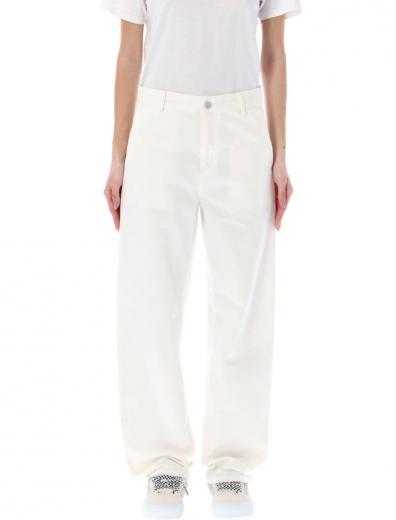 beige w pierce pant straight