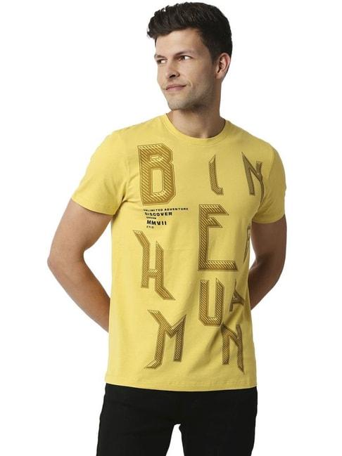 being human bamboo cotton regular fit printed t-shirt