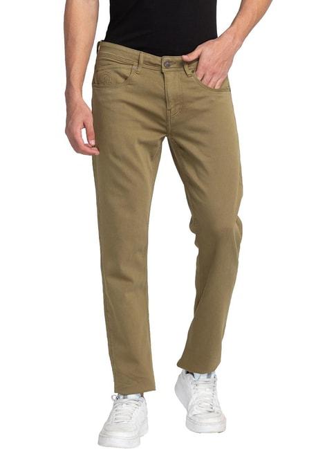 being human green slim fit jeans
