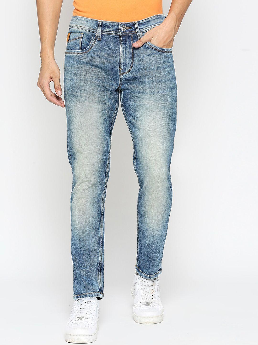 being human men mid rise heavy fade jeans