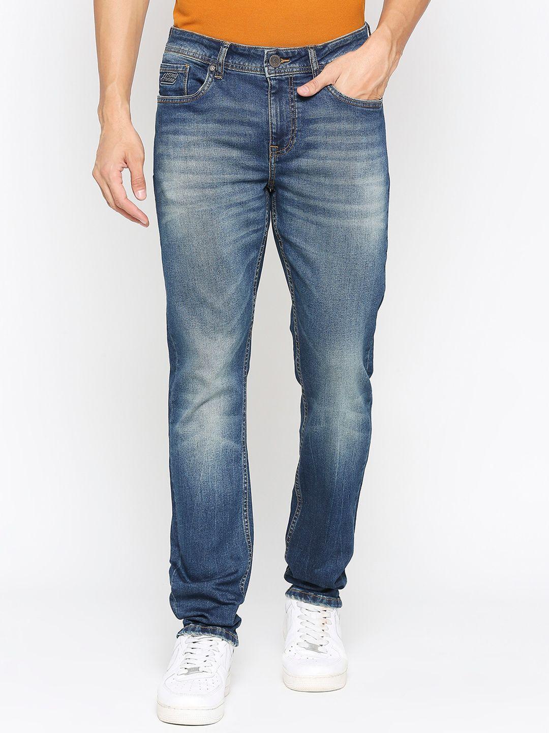 being human men mildly distressed heavy fade slim fit jeans