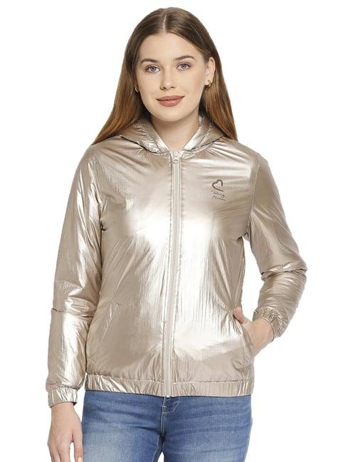 being human golden padded jacket