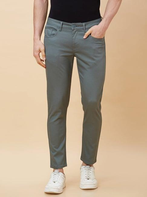 being human grey super slim fit trousers