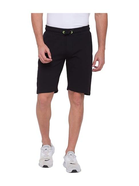 being human jet black printed shorts