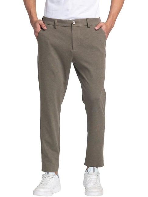 being human khaki skinny fit chinos