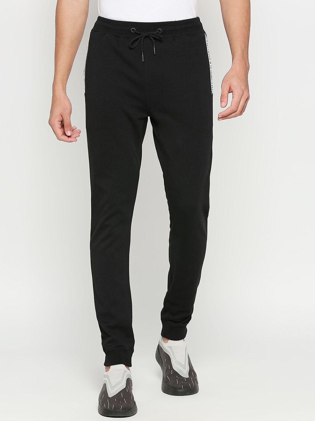 being human men cotton mid-rise joggers