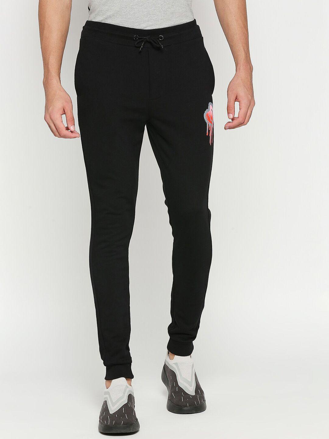being human men cotton mid-rise joggers