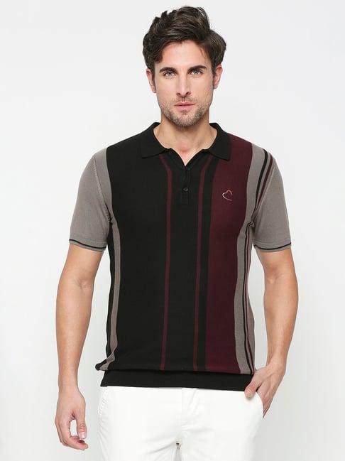 being human multicolor regular fit polo t-shirt