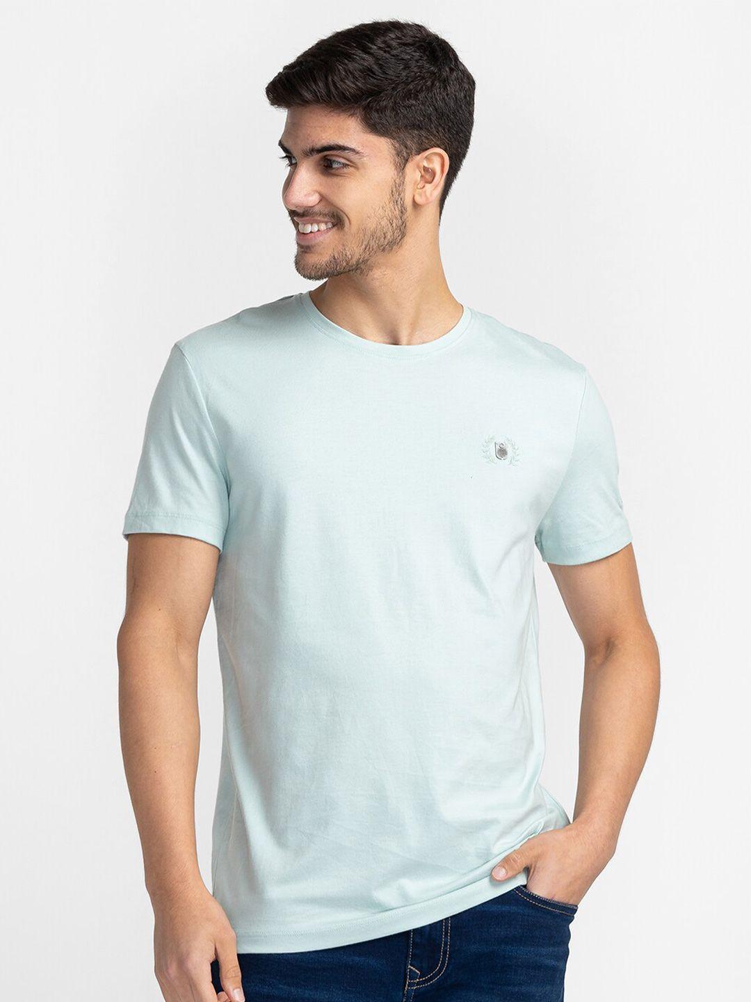 being human round neck short sleeves cotton t-shirt