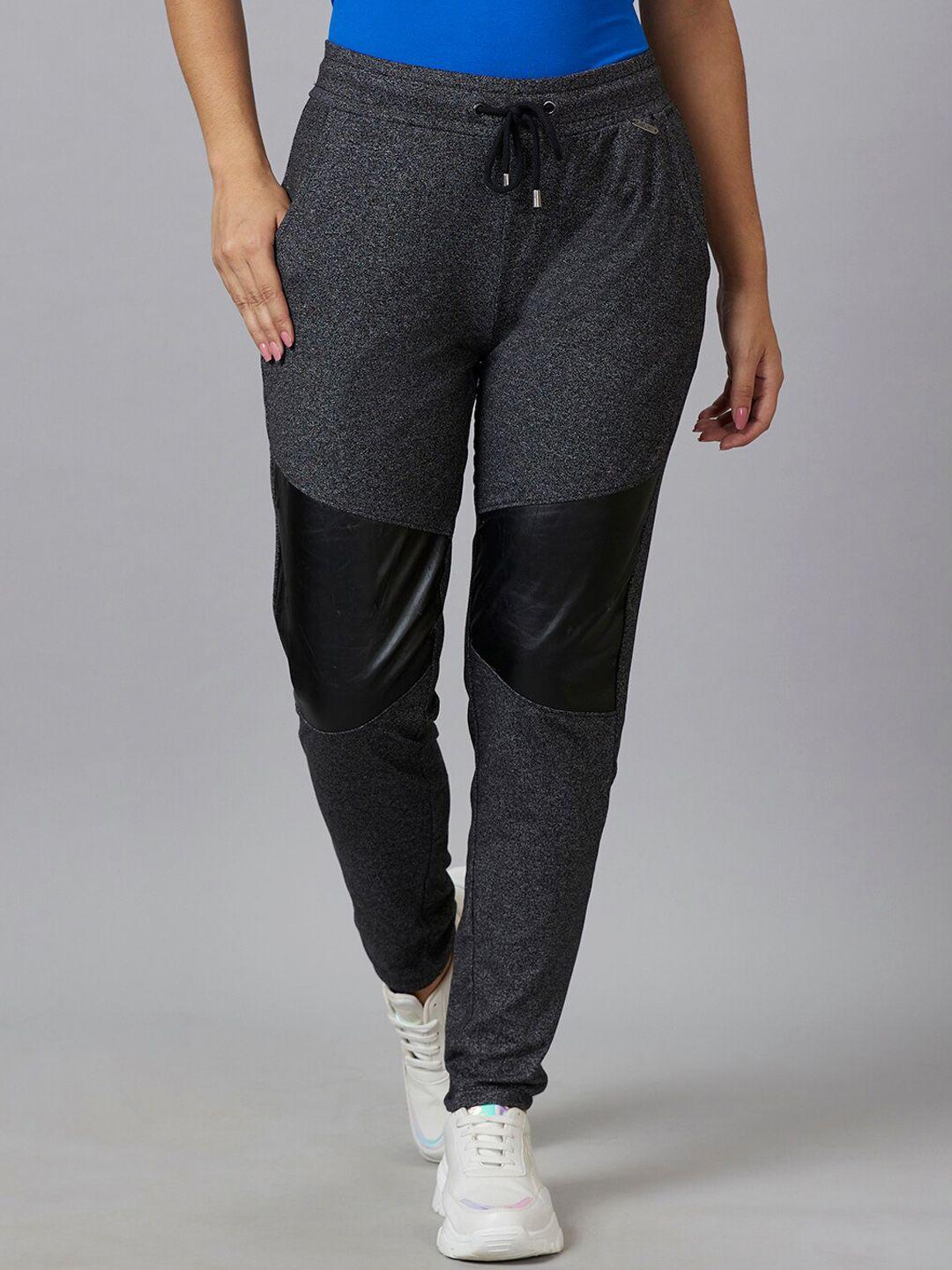 being human women color-blacked joggers