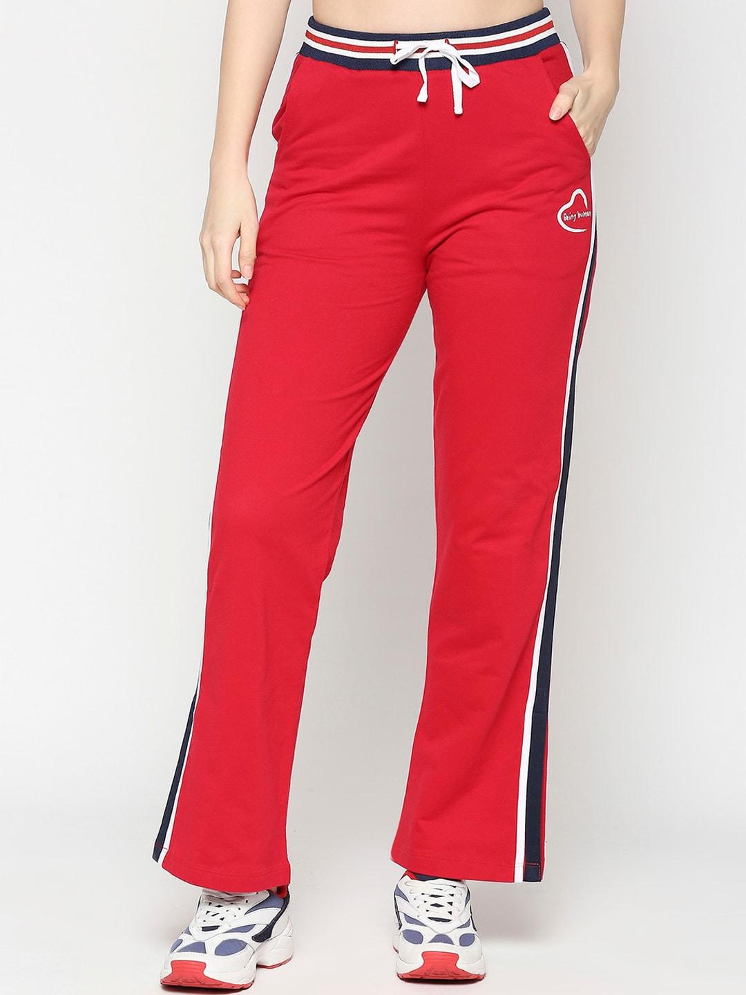 being human women kick flare-fit track pant
