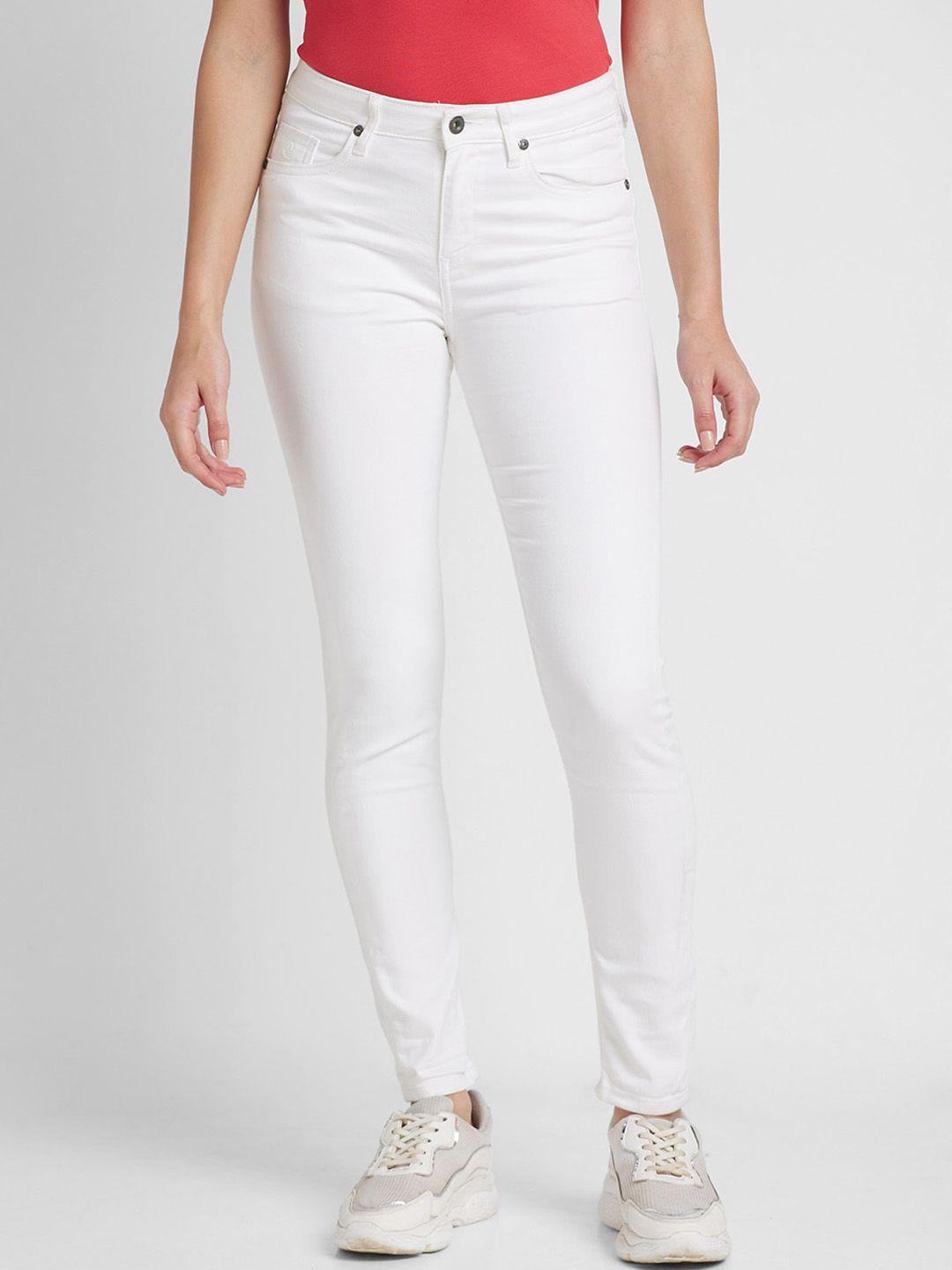 being human women mid-rise skinny fit jeans