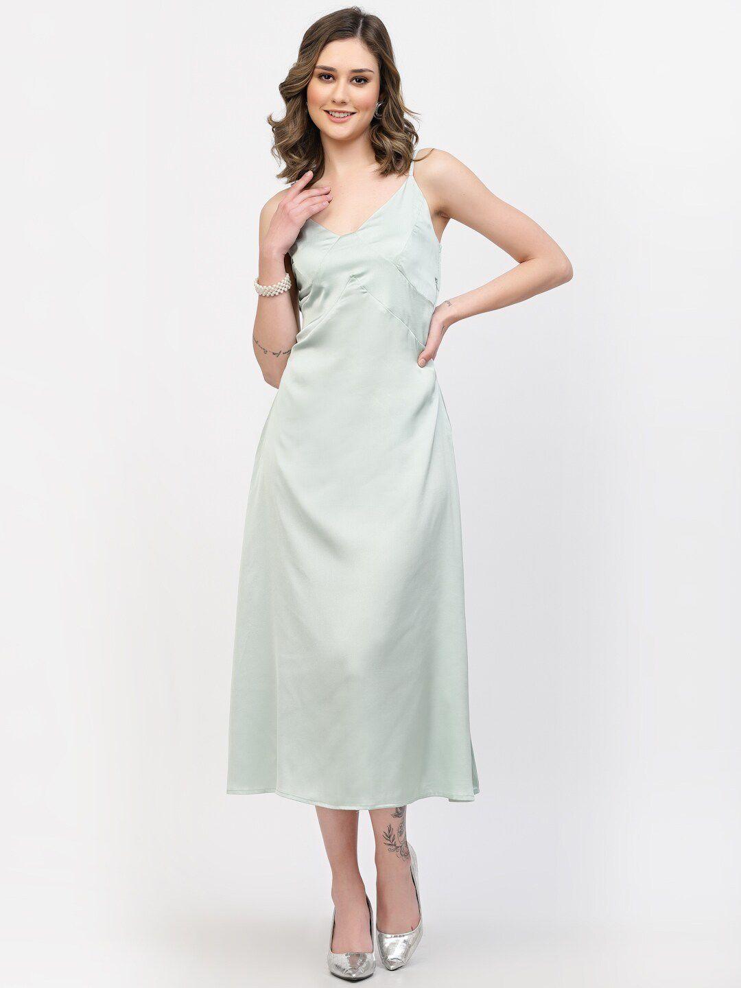 belavine a-line midi dress