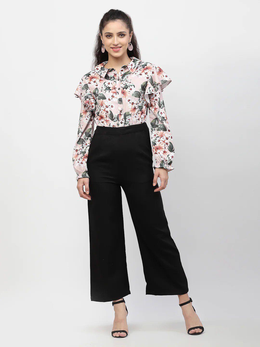 belavine printed basic jumpsuit