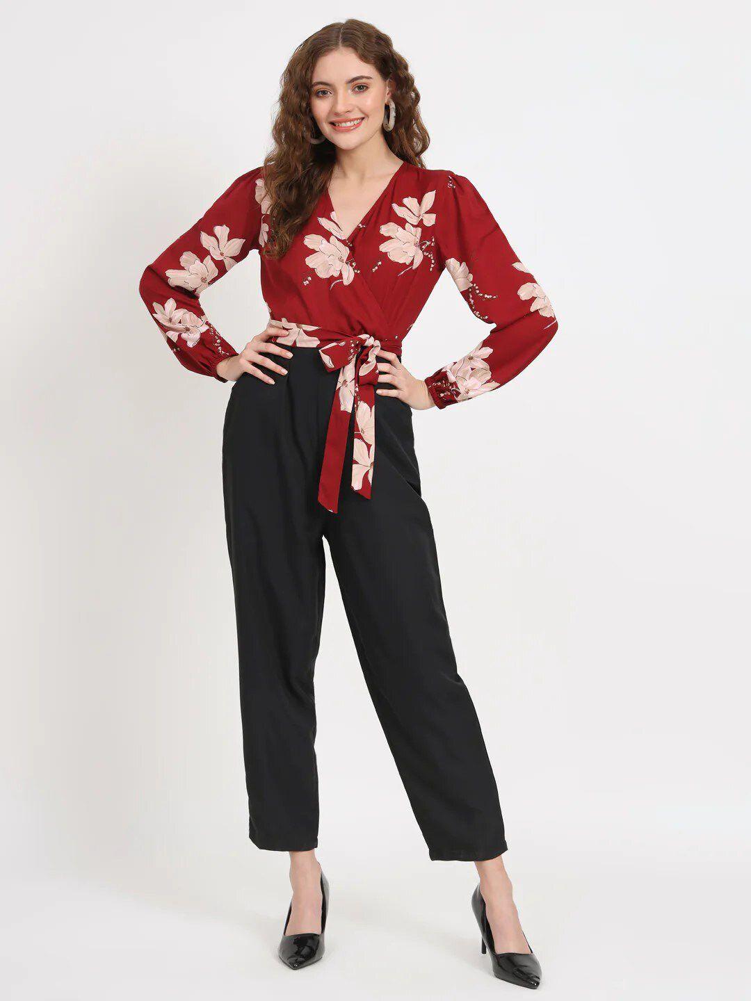 belavine printed basic jumpsuit