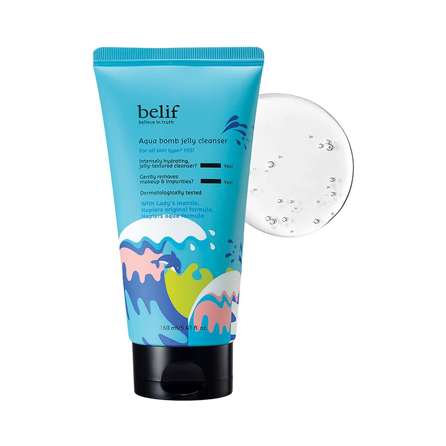 belif aqua bomb jelly cleanser (160ml)