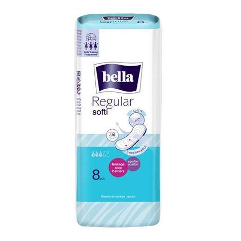 bella regular softi classic sanitary pads 8 pcs