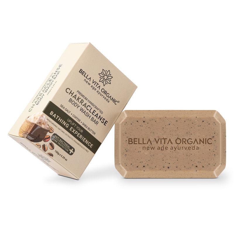 bella vita organic chakra cleanse body wash bar soap