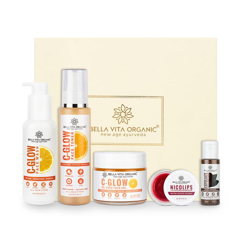 bella vita organic vitamin c make me glow combo