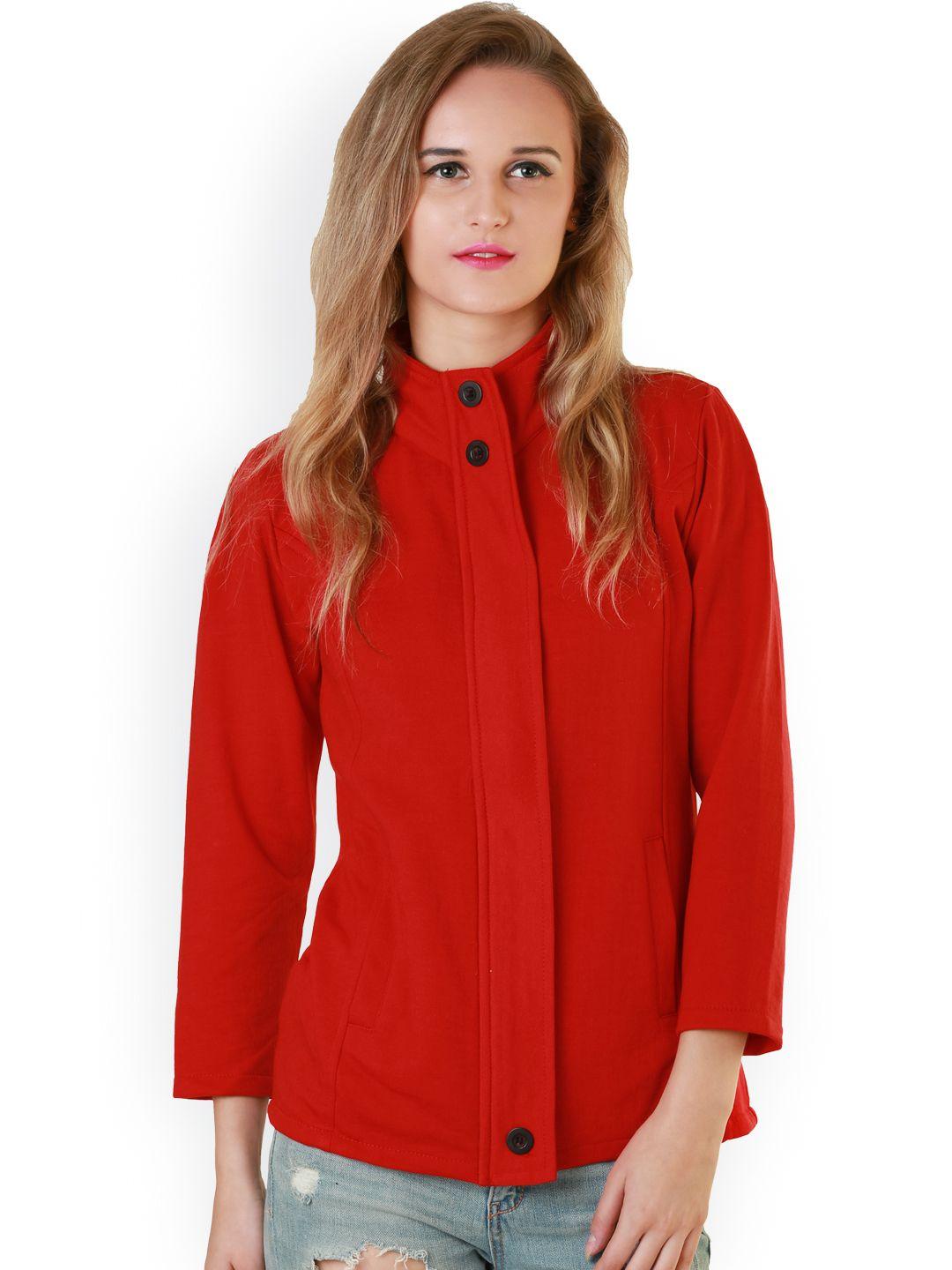 belle fille red tailored jacket