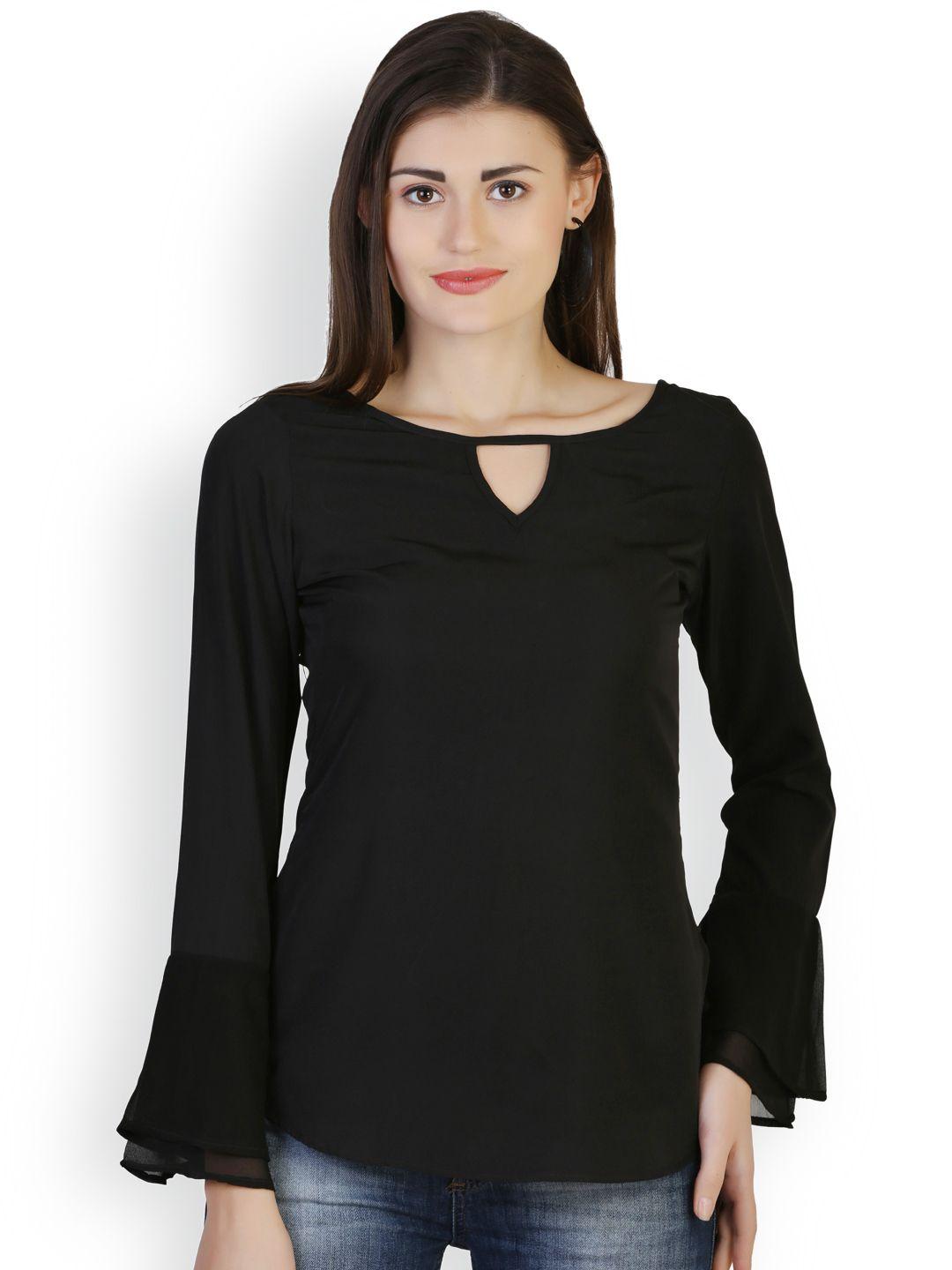 belle fille black top