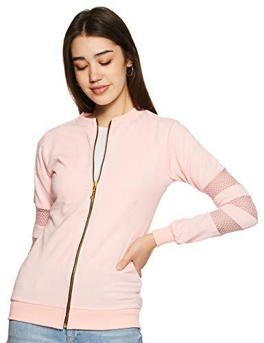 belle fille fleece women sweatshirt (bfjt-7191_voilet,ltblue&seagreen_s)