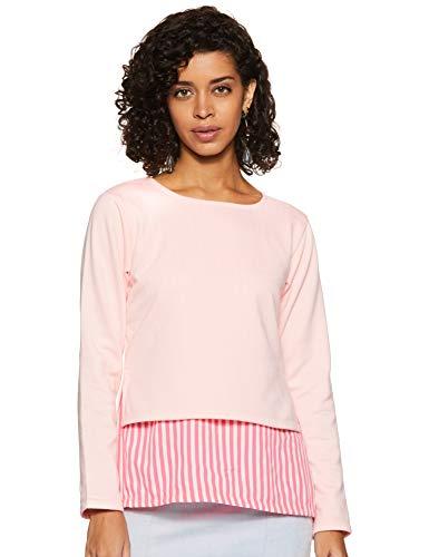 belle fille fleece women sweatshirt (bfjt-8003-6_pink_small)