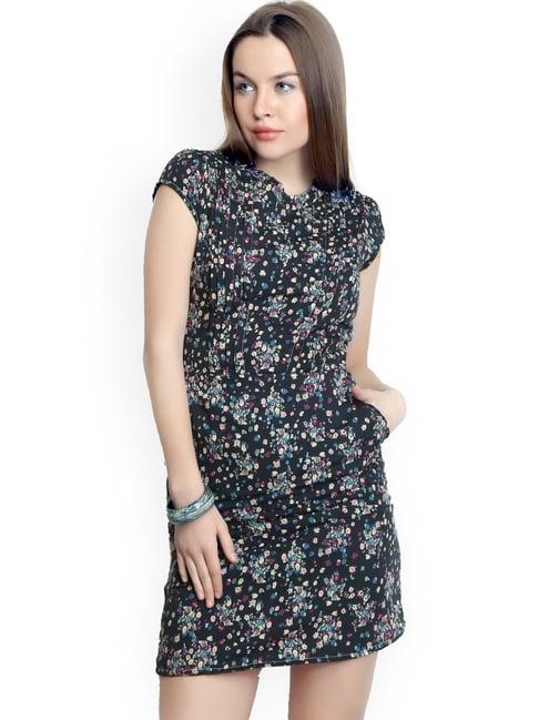 belle fille multicolor floral print dress