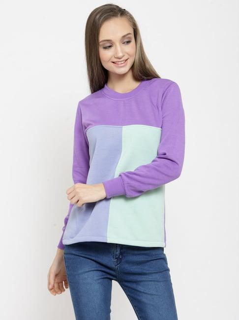 belle fille multicolor full sleeves sweatshirt