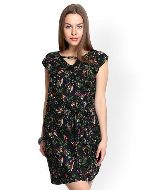 belle fille multicolor printed dress