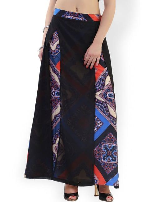 belle fille multicolor printed skirt