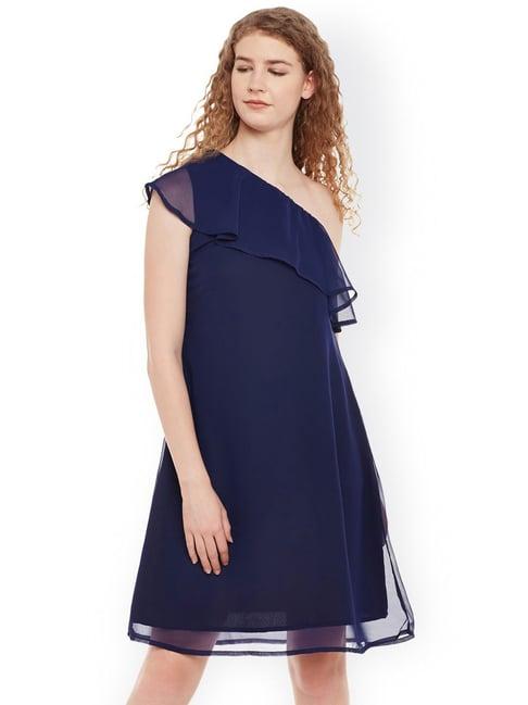 belle fille navy regular fit dress