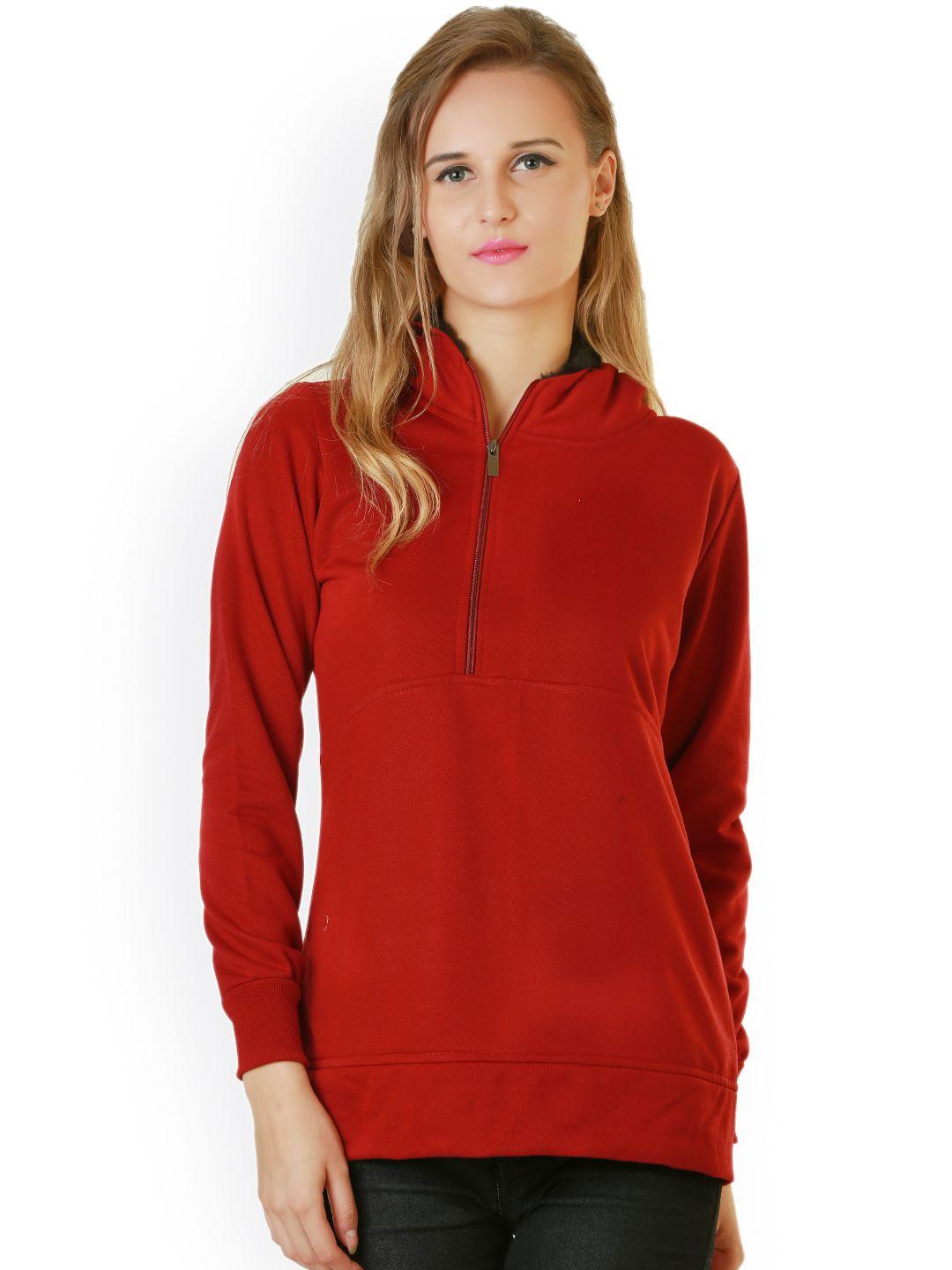 belle fille red hooded jacket